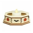 thumbnail image 1 of Old World Christmas Wooden Ginger Cottages Spooky Tealight Display, Small, 1 of 2