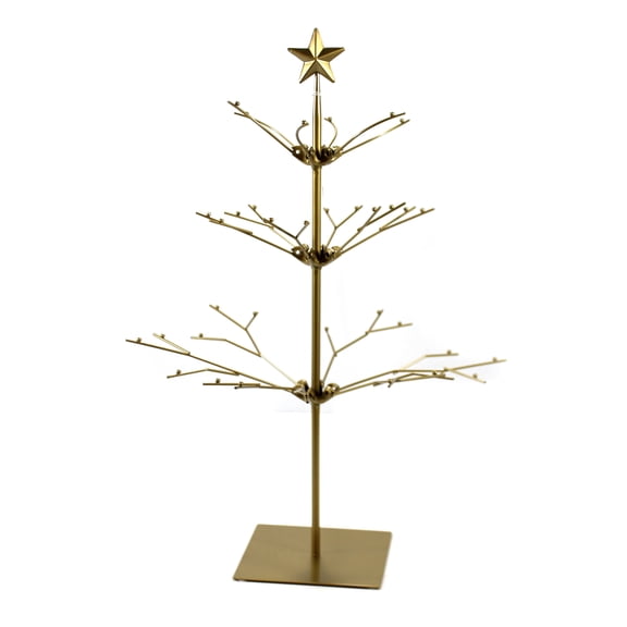 Old World Christmas 25.00In Tabletop Metal Tree, Metal, Ornament Holder Displayer 14358