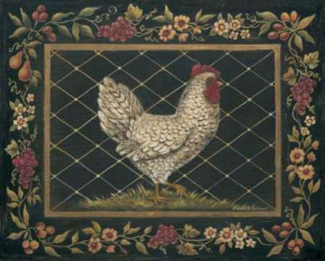 Old World Hen Canvas Art - Kimberly Poloson (24 x 30)