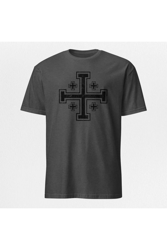 Old-World Knight Era Tee – Retro Medieval Warrior Print