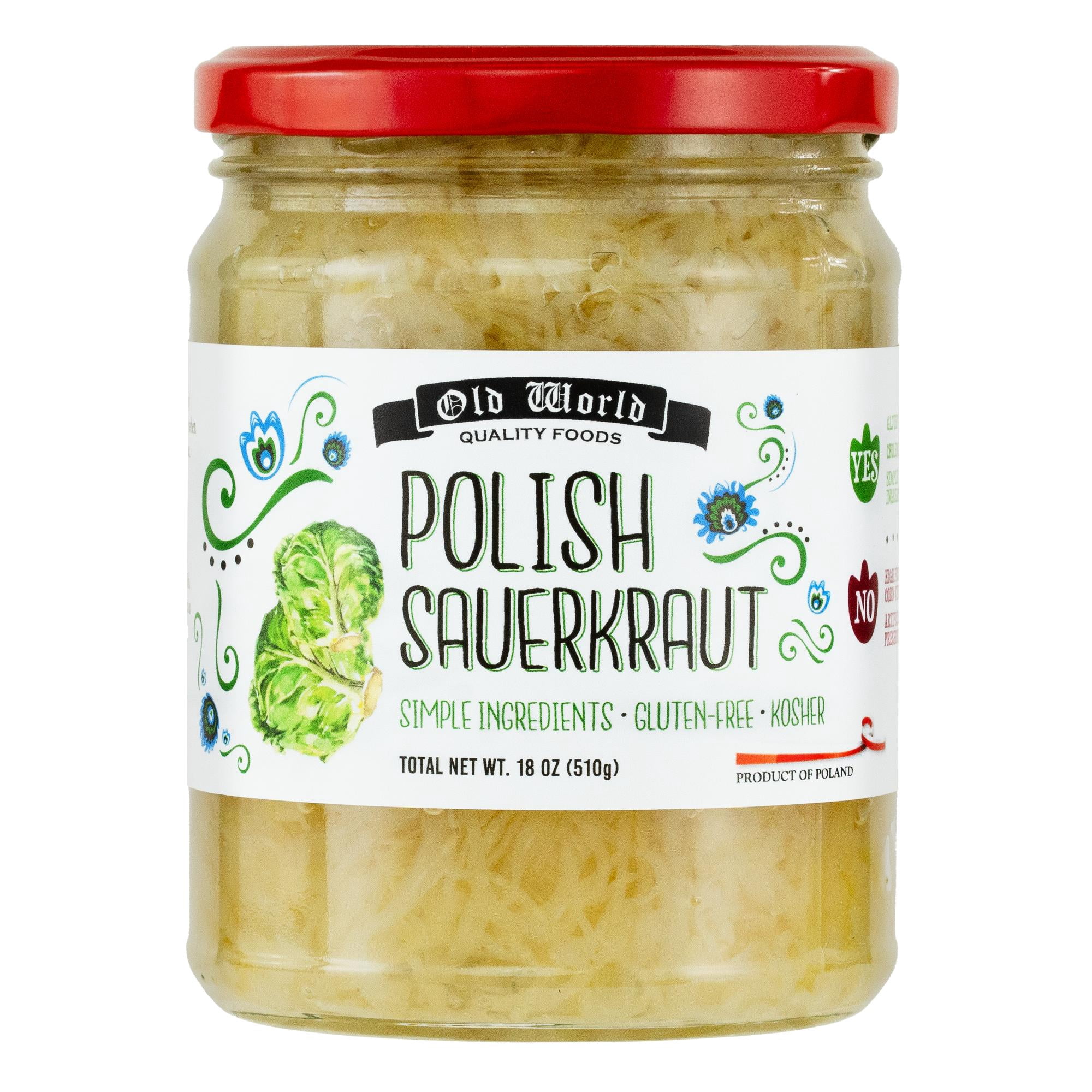 Old World Polish Sauerkraut 18oz
