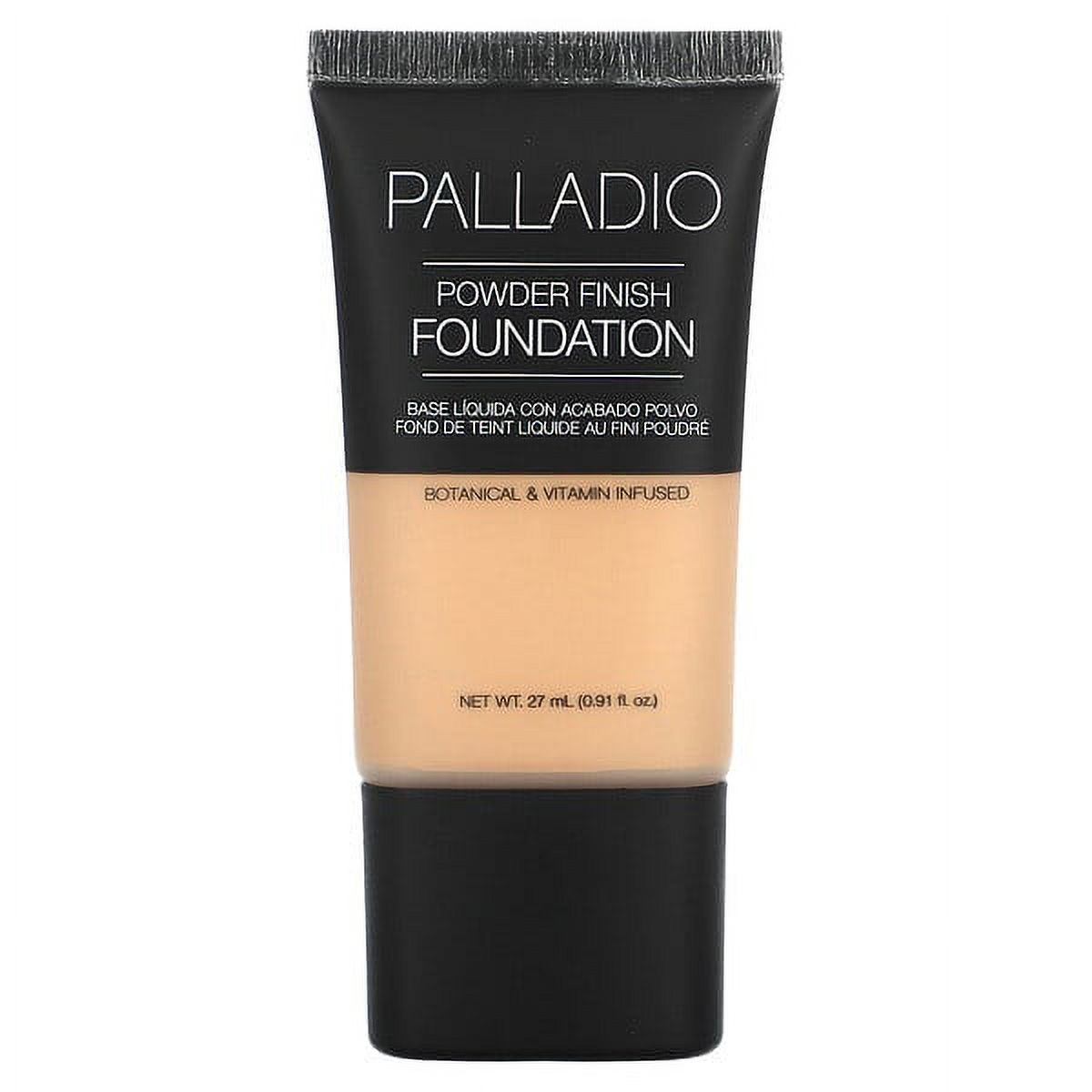 Palladio, Powder Finish Foundation, Sandy Beige PFS04, 0.91 fl oz Pack