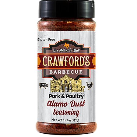 Old World Spices & Seasonings 109766 11 oz Crawfords Barbecue Alamo Seasoning
