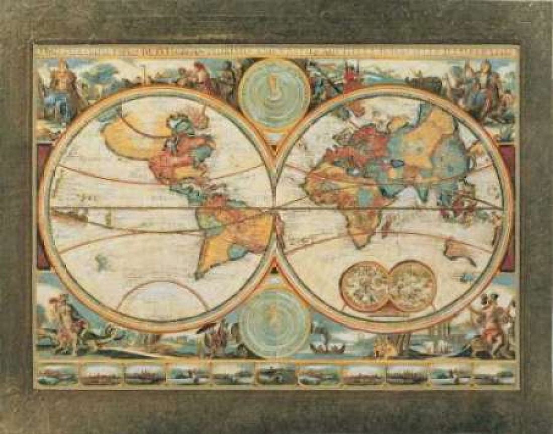 Old World View I Canvas Art - Susan Osborne (22 x 28)