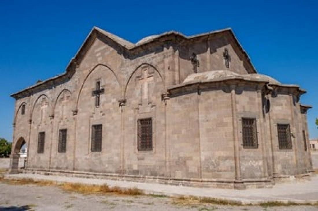 Old abandoned church in Cappadocia Central Anatolia Turkey Canvas Art - Ali Kabas DanitaDelimont (36 x 24)