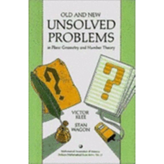 Pre-Owned Old and New Unsolved Problems in Plane Geometry and Number Theory (Dolciani Mathematical Expositions) Paperback