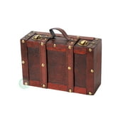 Old-fashioned Small Suitcase with Straps
