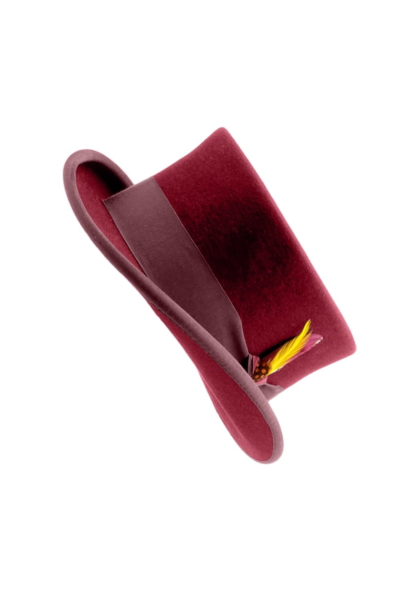 Old-fashioned Wool Fedoras Top Hat for Travel Short Brimmed Hat Western Top Hat for Boy Man Adults Top Hat