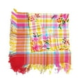 thumbnail image 1 of Old fashioned printed square scarf for the elderly, 1 of 5
