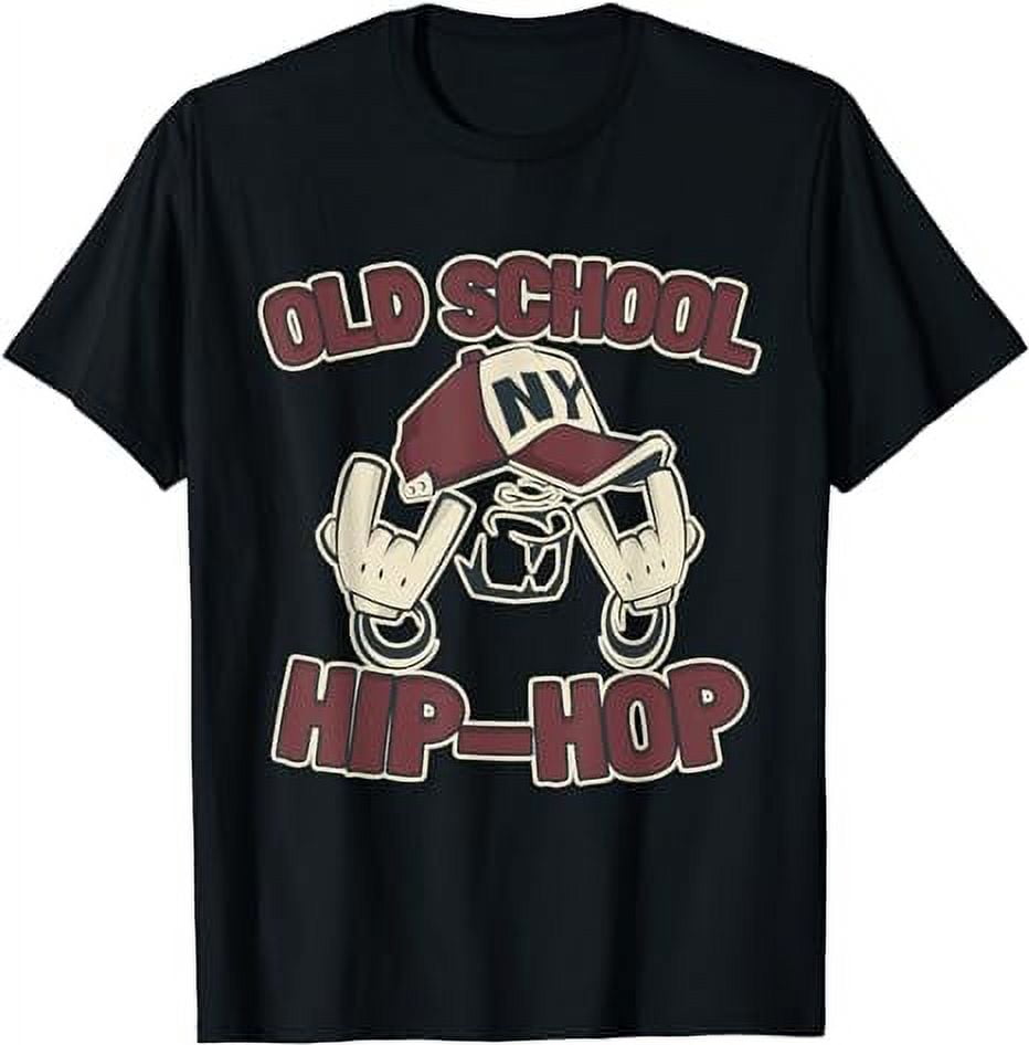 Old school hip hop rapper T-Shirt - Walmart.com