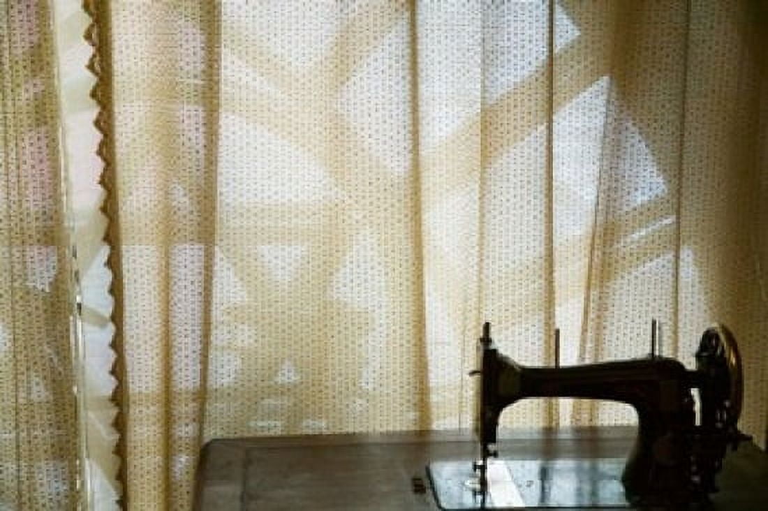 Old sewing machine in a museum Haerbin New Synagogue Harbin Heilungkiang Province China Canvas Art - Panoramic Images (36 x 24)