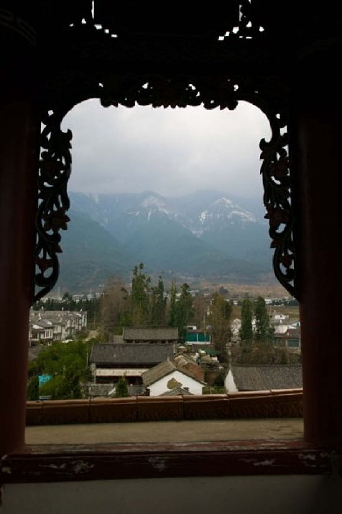 Old town viewed from North Gate Dali Yunnan Province China Canvas Art - Panoramic Images (24 x 36)