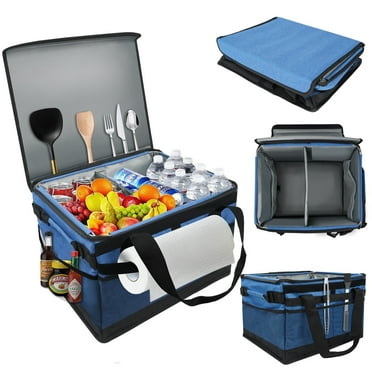 OldPAPA Foldable Mesh Grills Picnic Storage Bag with Easy Carry