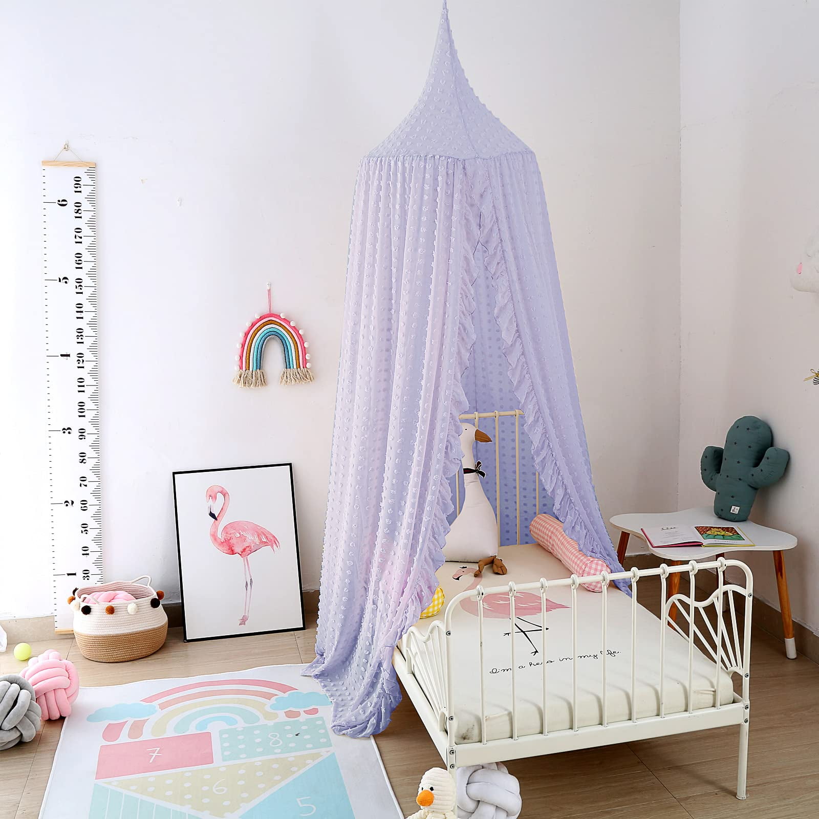 OldPAPA Kids Baby Bed Canopy Mosquito Net,Girls Princess Lace Dream