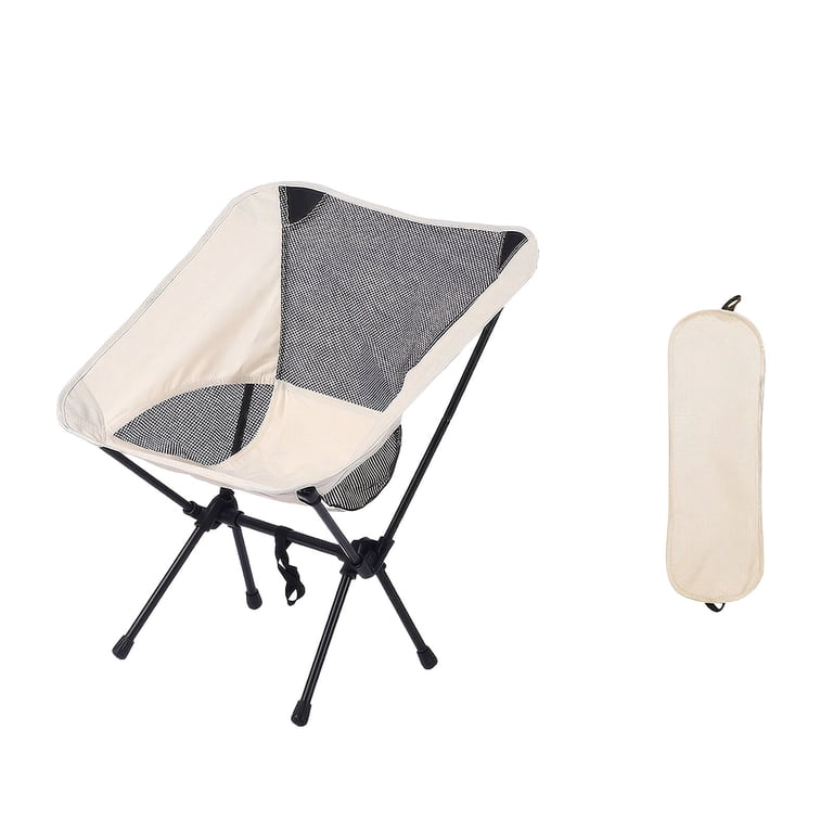 Ultralight Camping Chair – Portable Folding Chair With Aluminum Frame, Breathable Mesh, 150kg Capacity