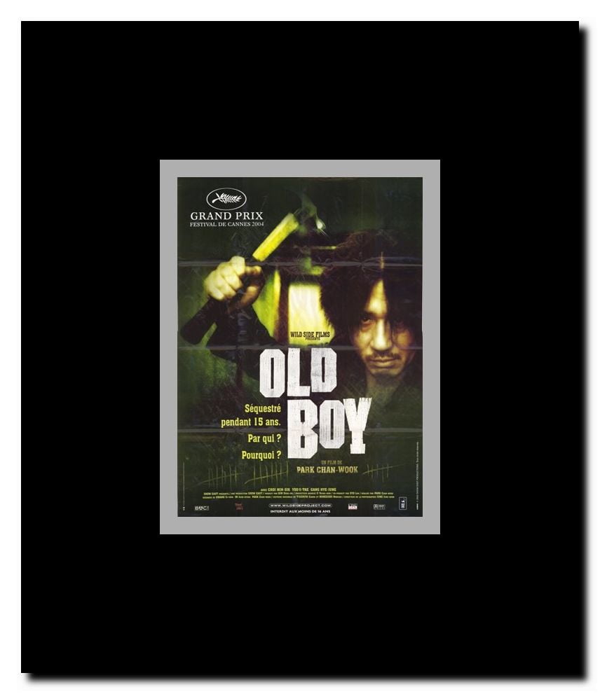 Oldboy Framed Movie Poster
