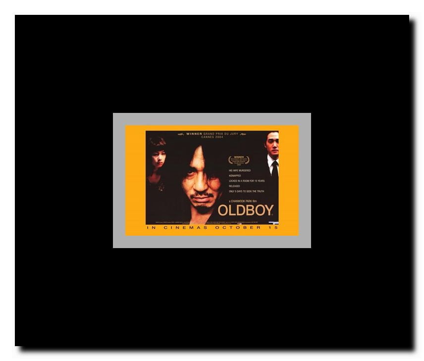 Oldboy Framed Movie Poster