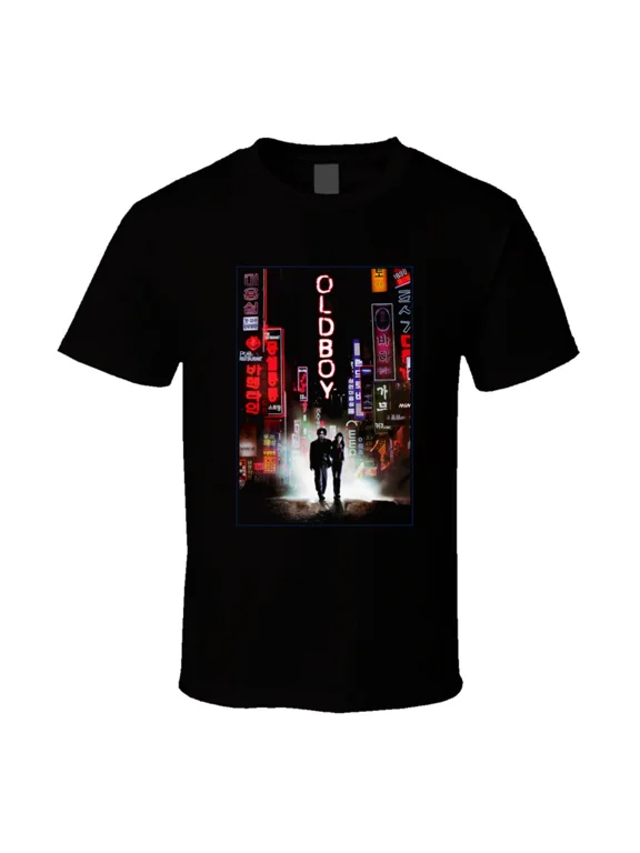Oldboy, T-shirt, South Korean, Movie, Thriller, Korea, Park Ch, Manga