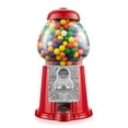 thumbnail image 1 of Olde Midway 12" Gumball Machine with Coin Bank - Red, Antique-Style Bubble Gum Candy Dispenser, 1 of 7