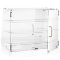 thumbnail image 1 of Olde Midway 3-Tier Commercial Bakery Display Case, Acrylic w/ Removable Trays for Pastry, 1 of 7