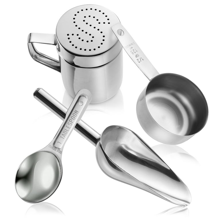 Stainless Steel Popcorn Popper Set Stainless Steel Popcorn Popper Set