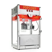 Olde Midway Commercial Popcorn Machine, Bar Style Popper with 12 Ounce Kettle, Red