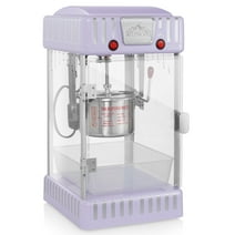 Olde Midway Retro-Style Tabletop Popcorn Popper Machine with 2.5 oz. Kettle, Purple