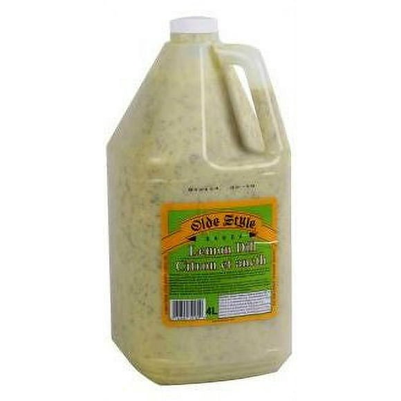 Olde Style Lemon Dill Sauce, 4 litre/1.1 Gallon Jug, {Imported from Canada}