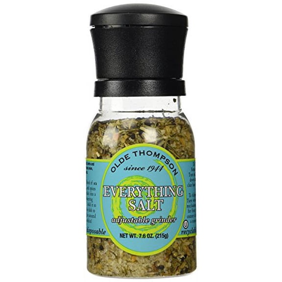 Olde Thompson 1020-62 Disposable Spice Grinder, 7.6 Ounce Everything Salt