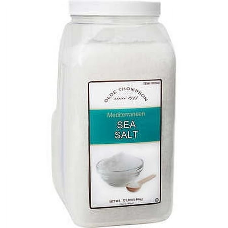 Olde Thompson Mediterranean Sea Salt, 12 lbs