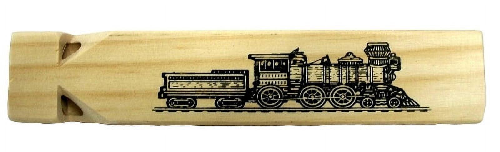 SADDLE MOUNTAIN SOUVENIR Olde Time 4 Tone Wood Train Whistle