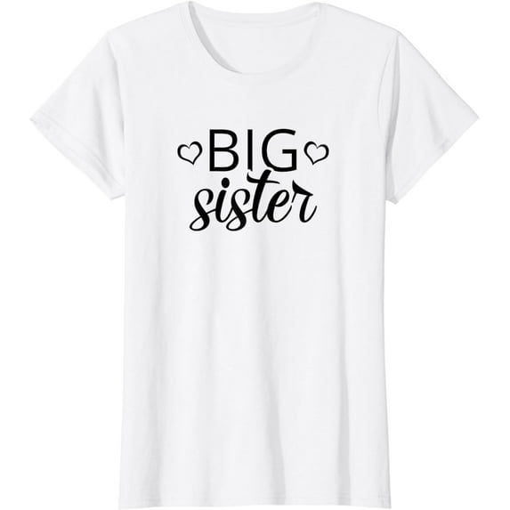 Older Sibling Big Sister Shirt Gift, Big Sister T-Shirt