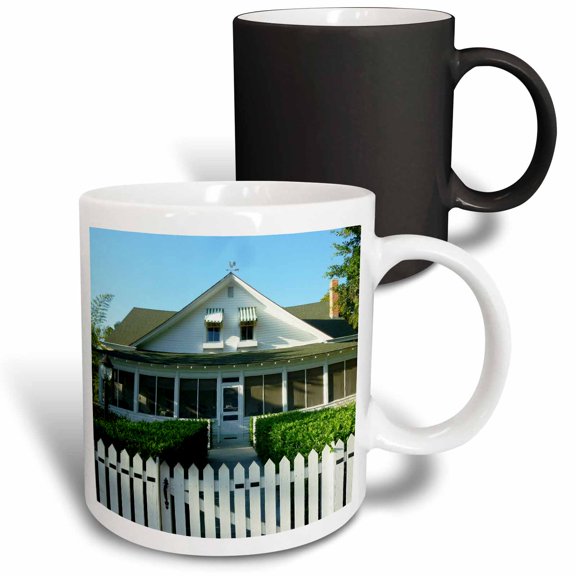 3drose, Oldest House in Naples, 11oz Magic Transforming Mug
