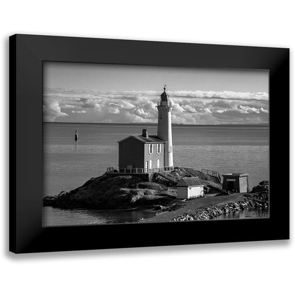 Oldford, Tim 18x13 Black Modern Framed Museum Art Print Titled - Fisgard Lighthouse