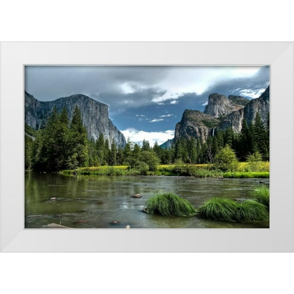 Oldford, Tim 32x23 White Modern Wood Framed Museum Art Print Titled - Yosemite