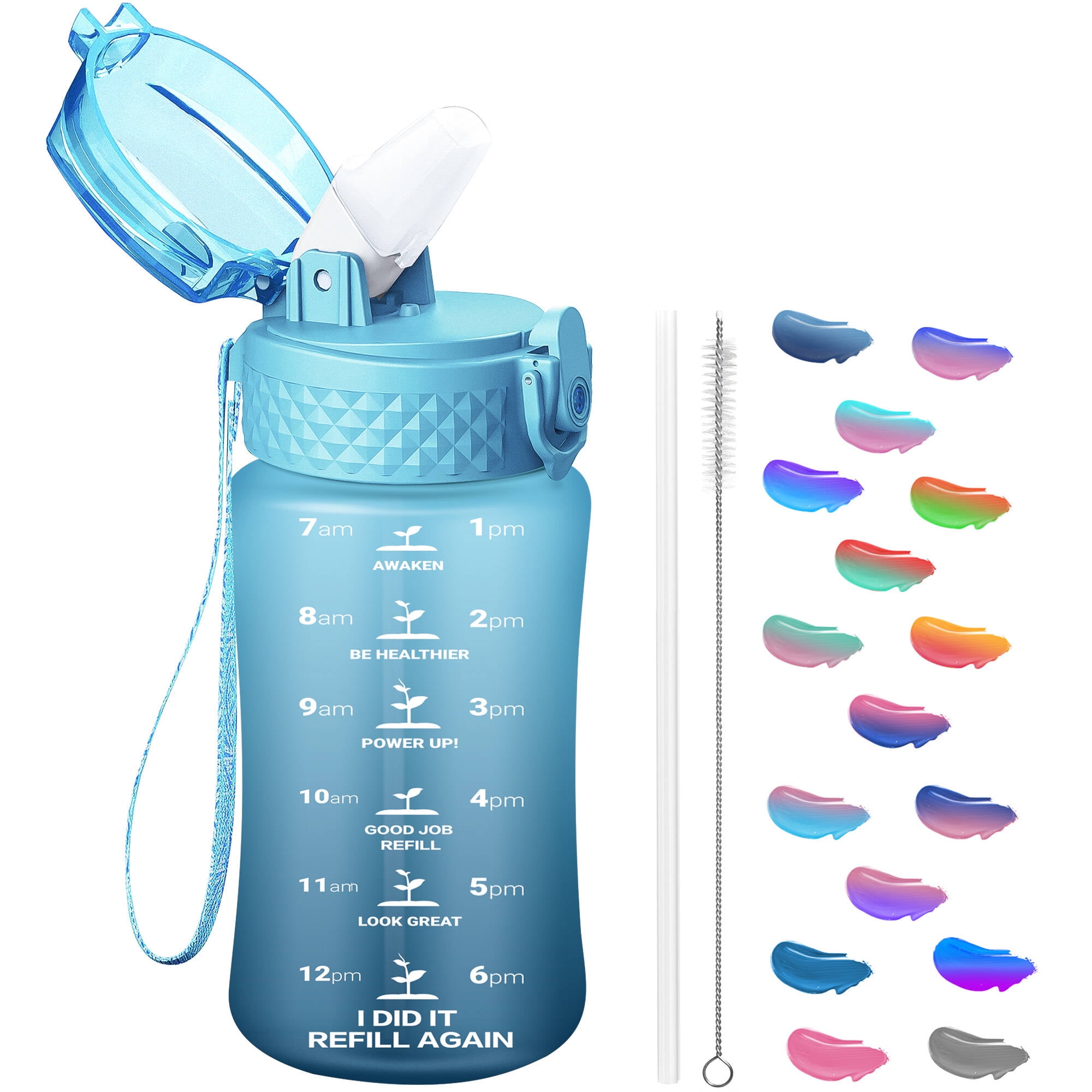 Simple Modern Water Bottle with Straw Lid & Ounce Markers 1 gal - GTM  Discount General Stores