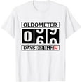 thumbnail image 1 of Oldometer 59-60 60th Birthday Funny Gift Shirt T-Shirt, 1 of 3