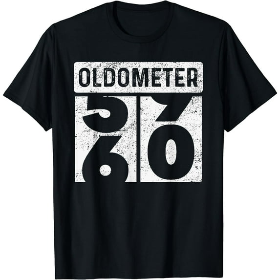 Oldometer Odometer Funny 60th Birthday Gift 60 yrs Old Joke T-Shirt