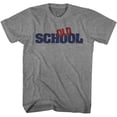 thumbnail image 1 of Old School Logo Graphite Heather Adult T-Shirt 5Xl, 1 of 2