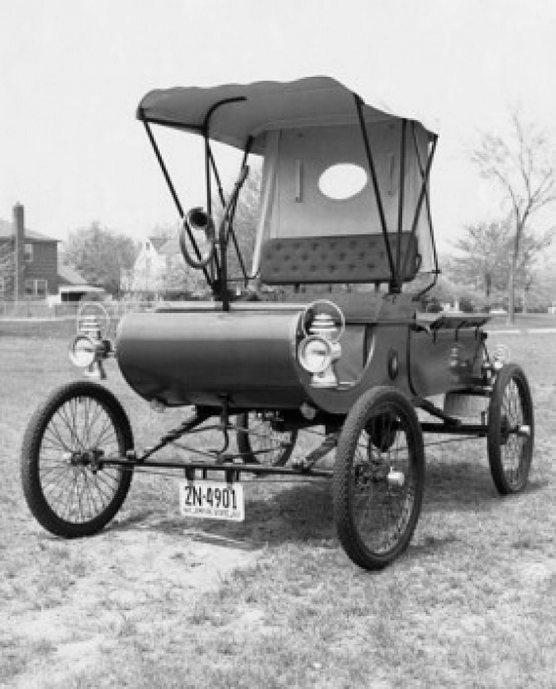 Oldsmobile 1901 Canvas Art - (18 x 24)