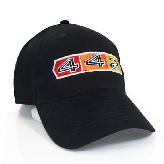 Oldsmobile 442 Black Baseball Cap