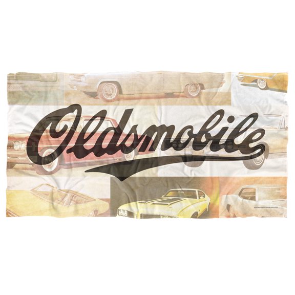 Oldsmobile Beach Towel, 30"x60", Old Classics Beach Towel