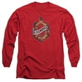 thumbnail image 1 of Trevco Sportswear OLS105-AL-4 Oldsmobile Detroit Emblem Adult Long Sleeve T-Shirt, Red - Extra Large, 1 of 2