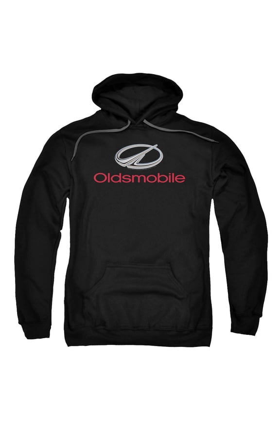 Oldsmobile Modern Logo Adult Pullover Hoodie Sweatshirt Black