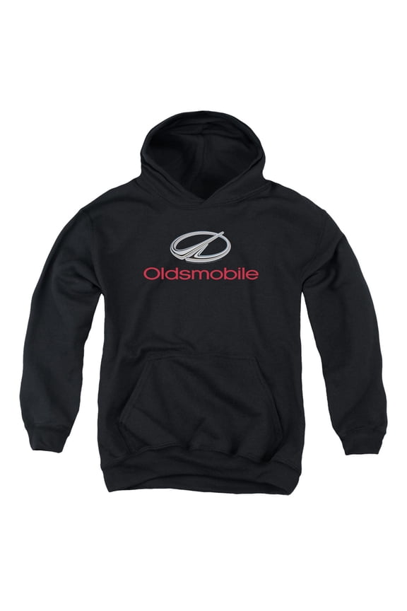 Oldsmobile - Modern Logo - Youth Hooded Sweatshirt - Large