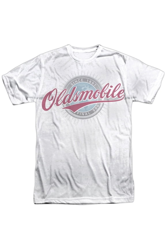 Oldsmobile - Oversized And Faded Logo - Short Sleeve Shirt - Small