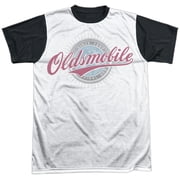 Oldsmobile Oversized And Faded Logo Unisex Adult Halloween Costume Sublimated T Shirt