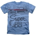 thumbnail image 1 of Oldsmobile/Super 88 Mens Heather Poly Cotton Shirt, 1 of 2