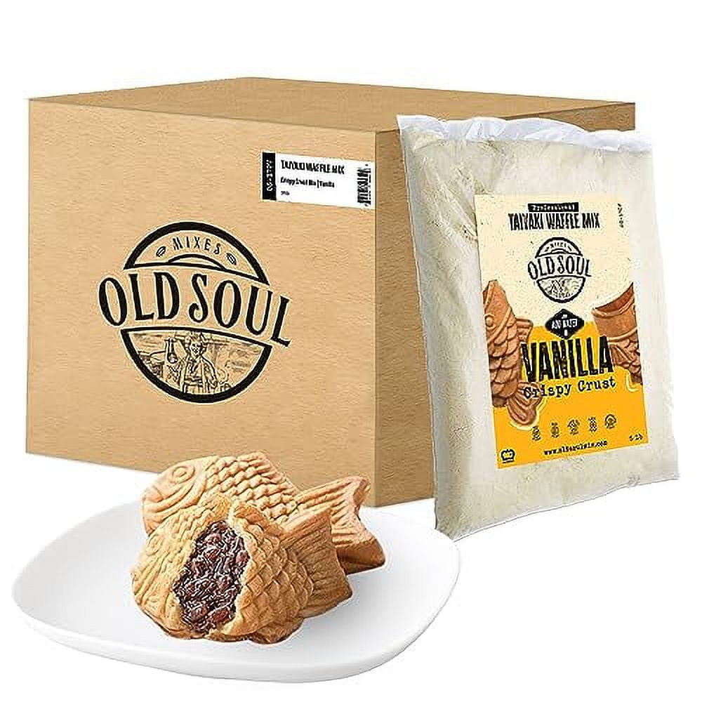 Oldsoul Taiyaki Waffle Mix Taiyaki Batter Mix Soy & Nut Free 30