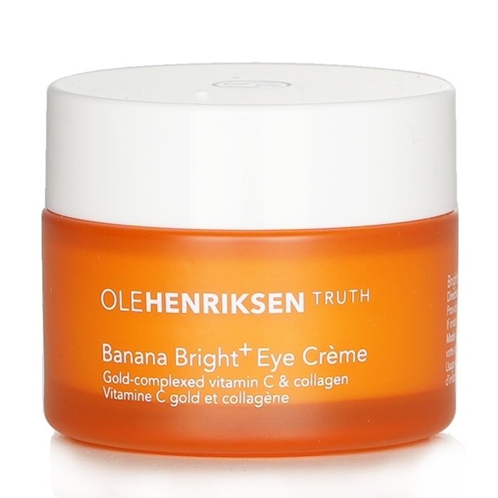  OLEHENRIKSEN Banana Bright+ Vitamin C Brightening Eye Crème 0.5  oz / 15 mL : Beauty & Personal Care